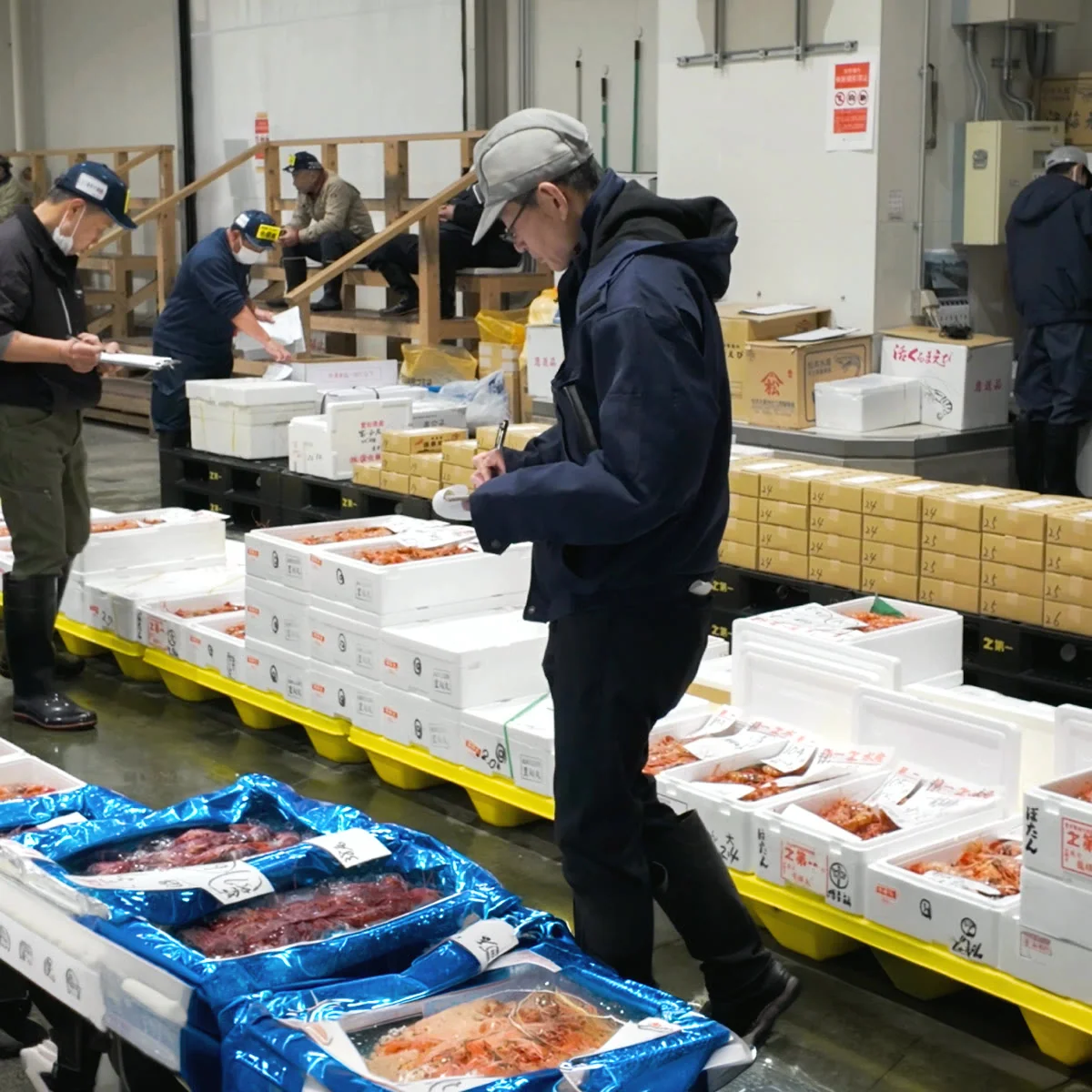 Toyosu Market grading